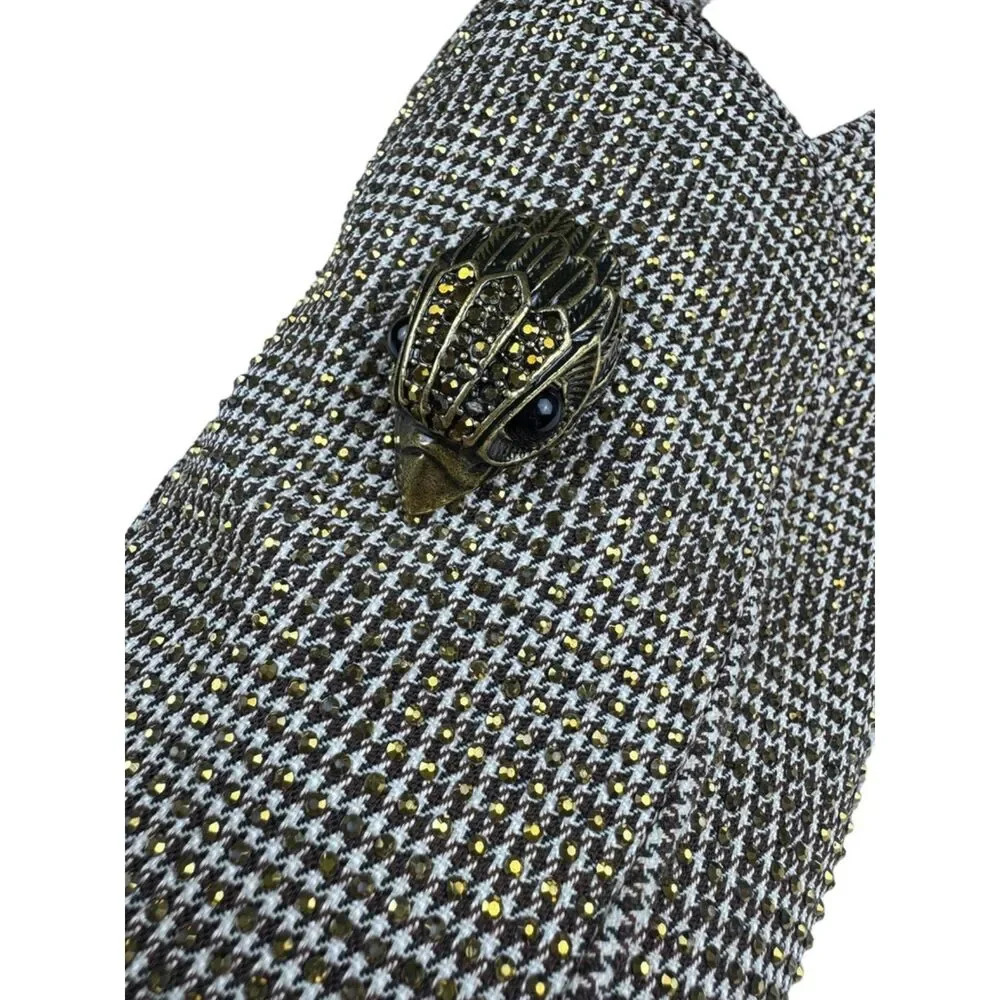 🛑SOLD🛑Kurt Geiger London Hugh Herringbone Loafers Mens Size 8 (41) - Picture 8 of 14